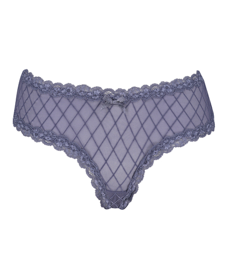 Brazyliany V-shape Mesh, Niebieski