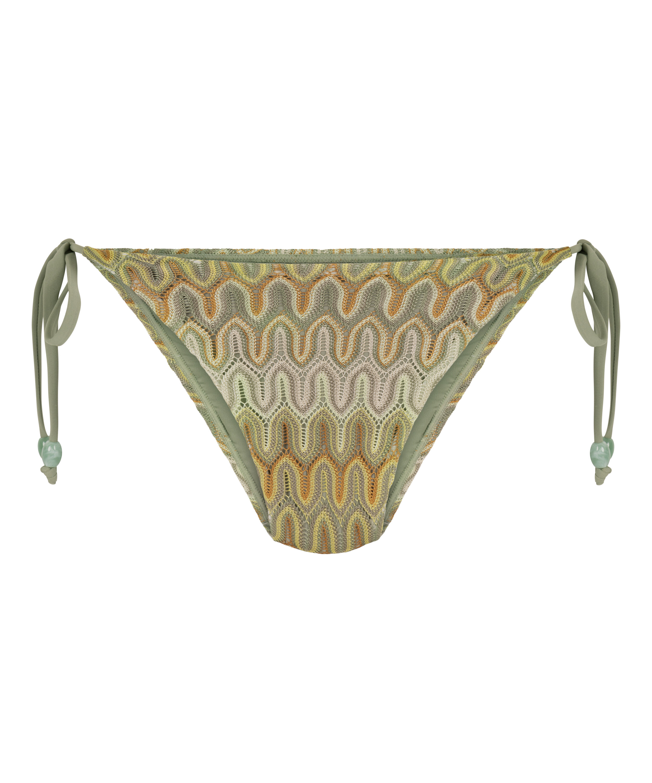 Top od bikini Cali Highleg, Zielony