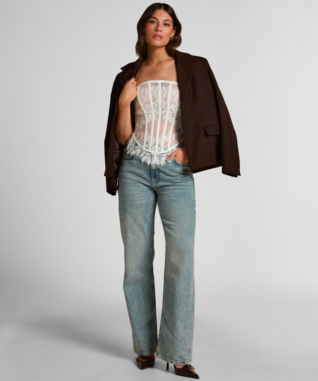 Gorset Chalice, Biały