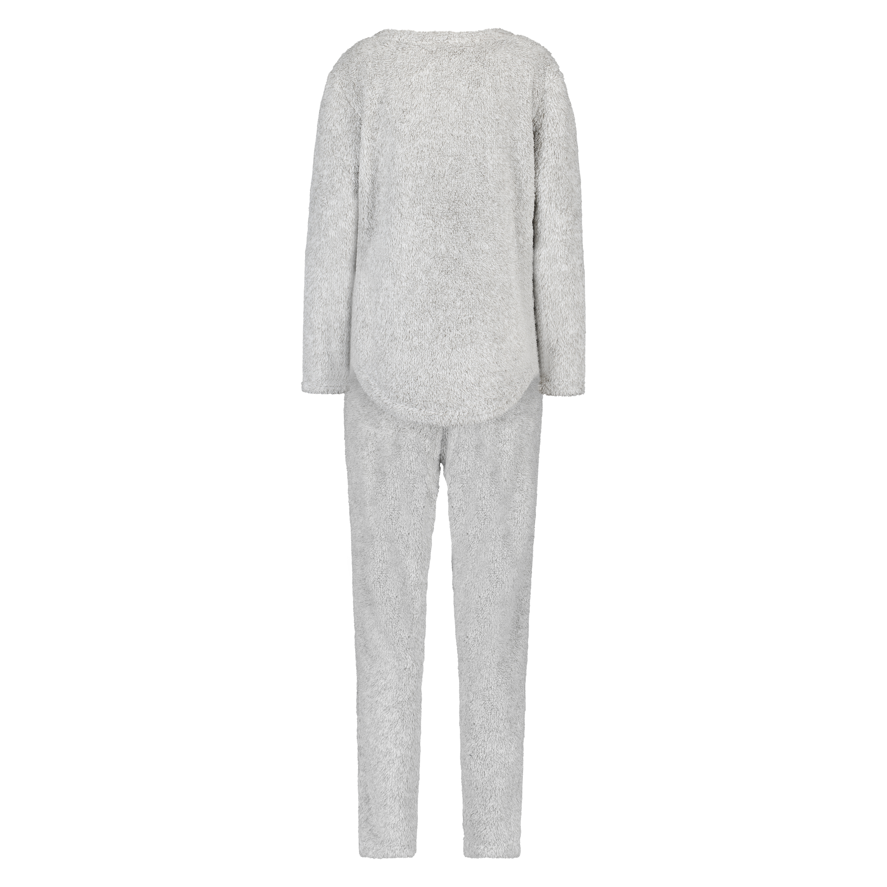 PJ Fleece Fairisle, Szary, main
