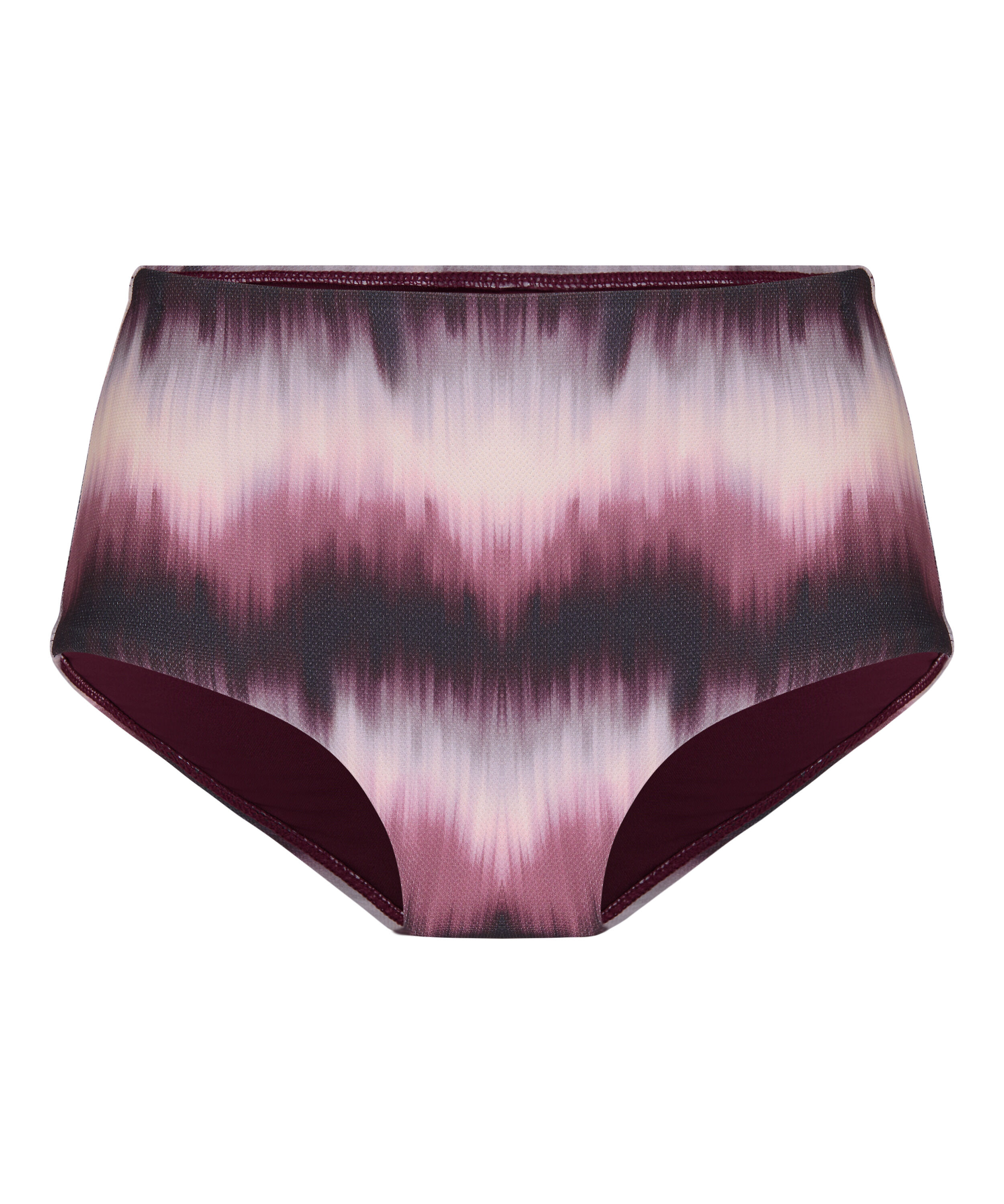 Majtki Bikini z Wysokim Stanem Mauritius, Fioletowy