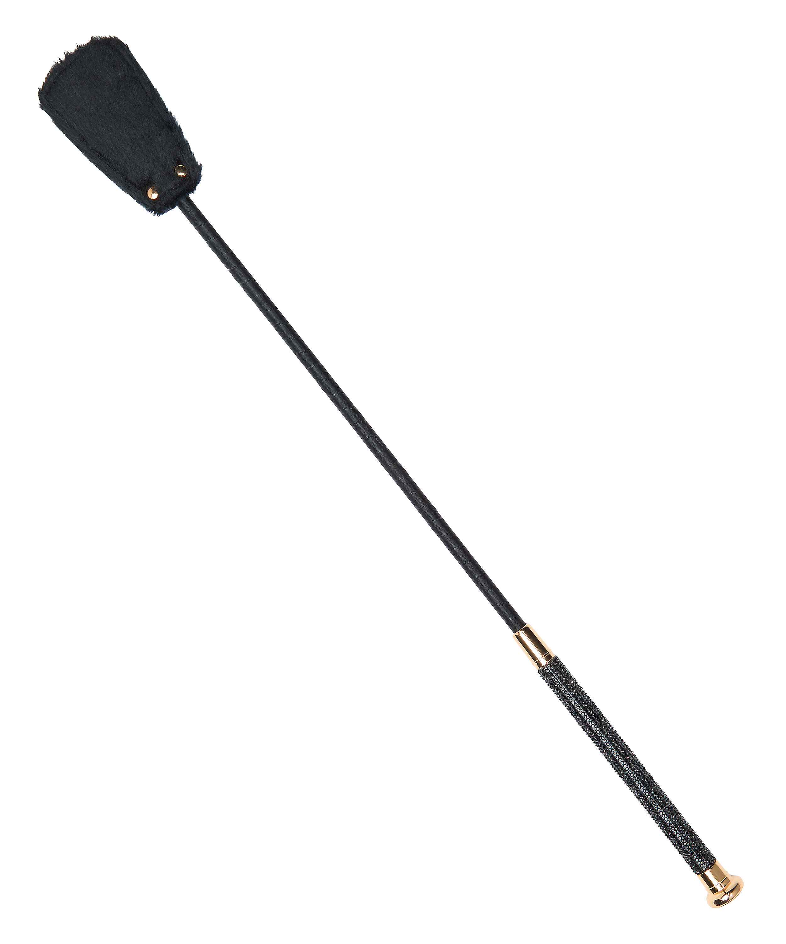 Prywatny Diamentowy Spanker, Czarny, main