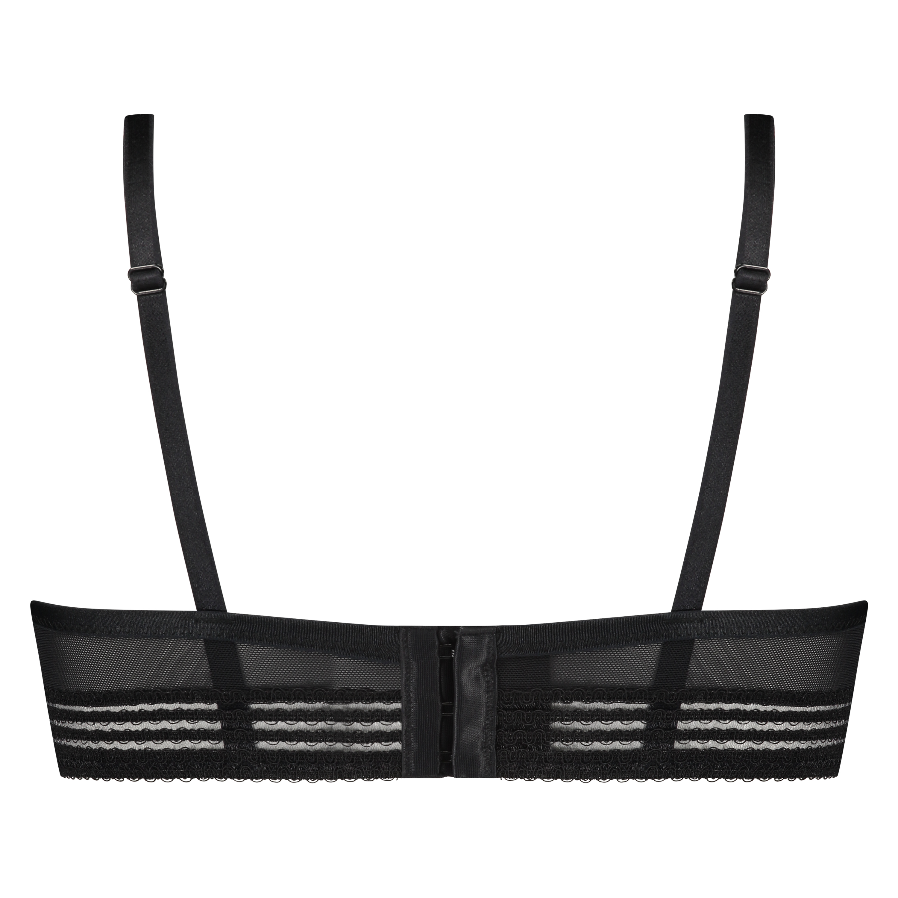 Eden Non-Padded Underwired Bra, Czarny, main