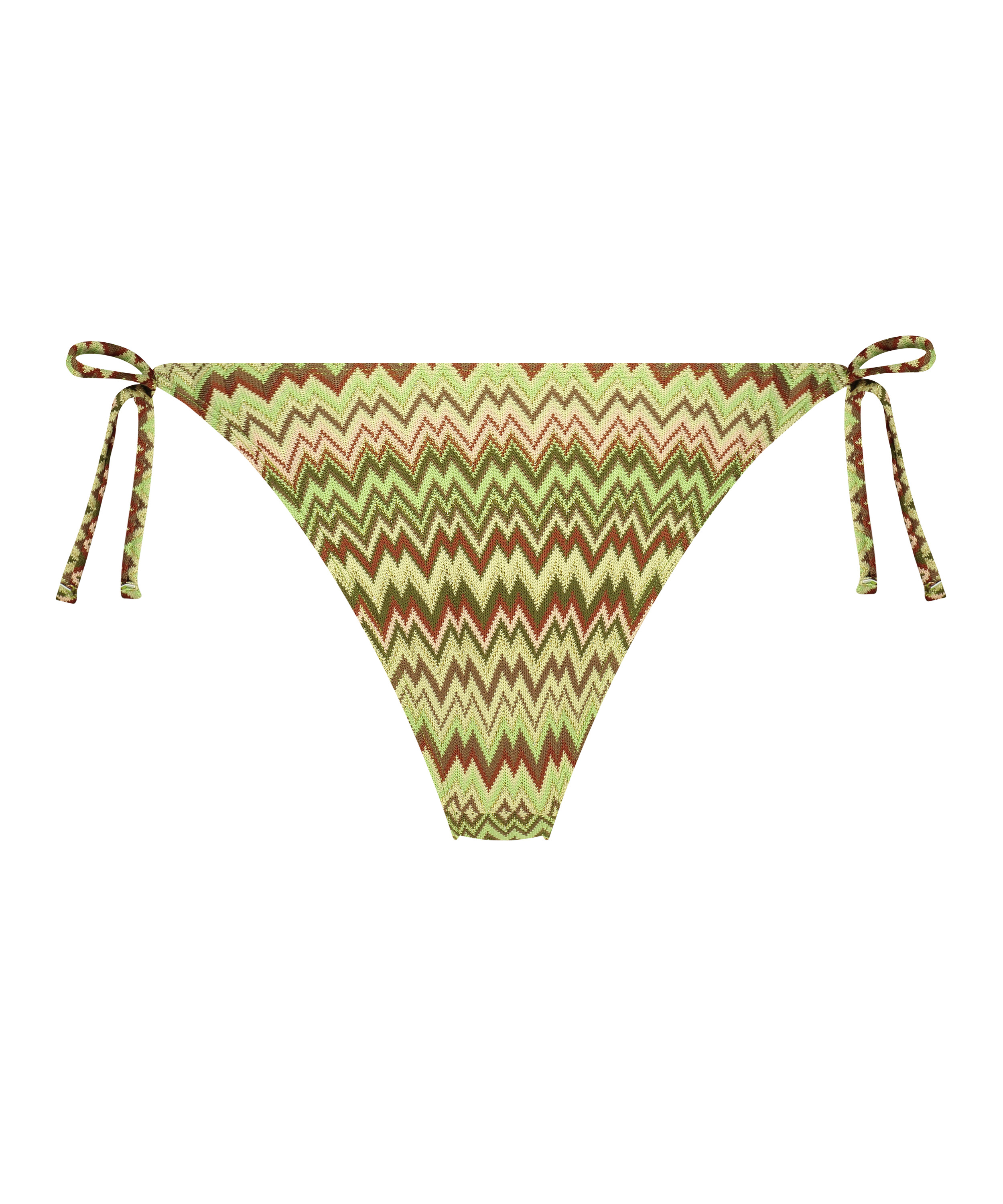 Majtki Bikini Wysoko Krojona Alcapulco, Zielony, main