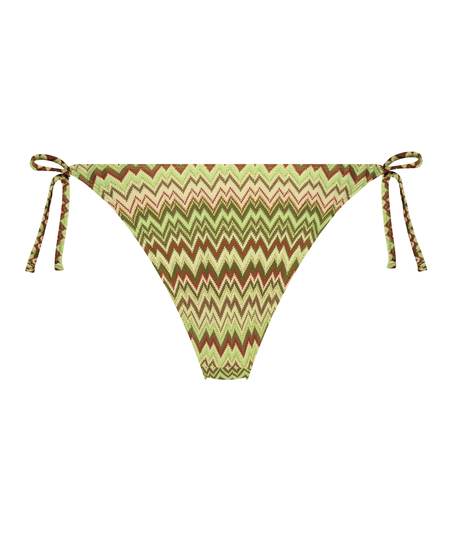 Majtki Bikini Wysoko Krojona Alcapulco, Zielony