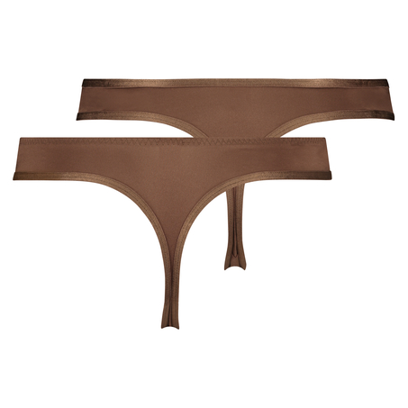 2 Angie Thongs, Brązowy