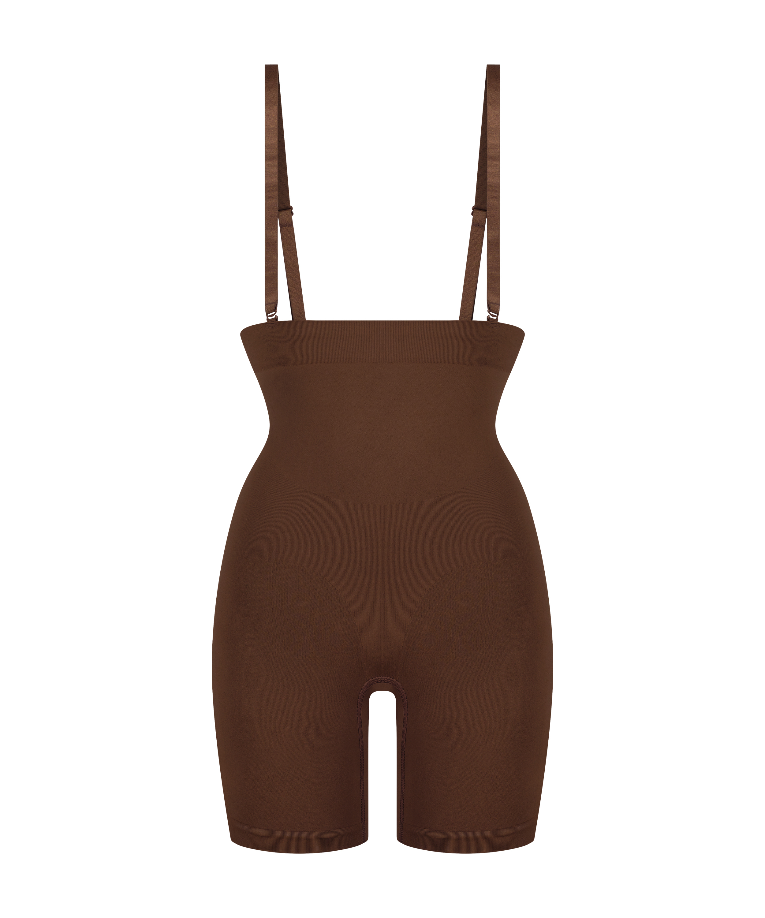 Bezszwowe i wyszczuplające uda, Brązowy, main