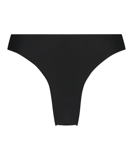 Niewidzialne pod ubraniem brazyliany z siateczki, Czarny