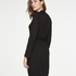 Modal Lace Bathrobe, Czarny