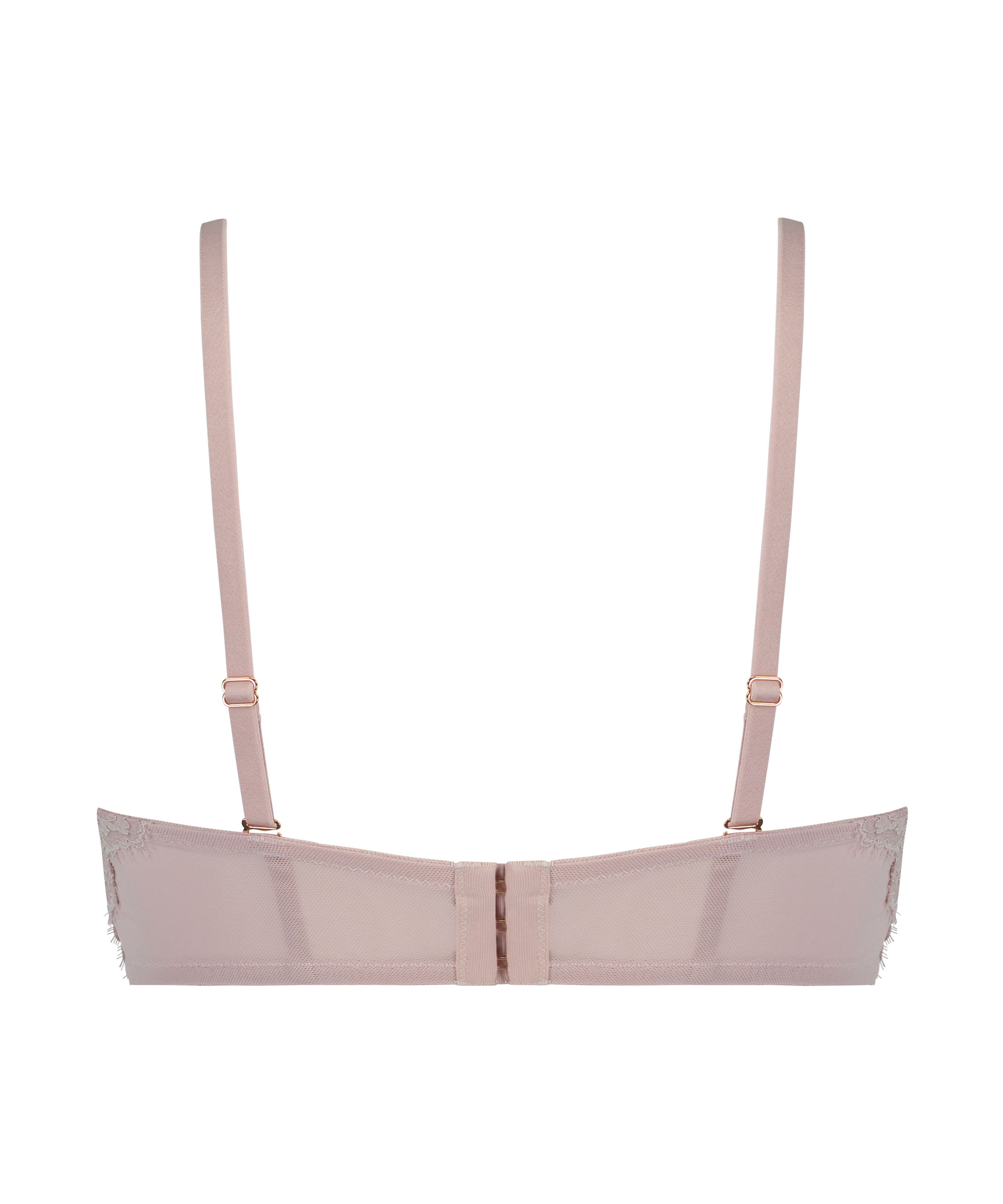 Usztywniony biustonosz z fiszbinami bez ramiączek Leni, Fioletowy, main