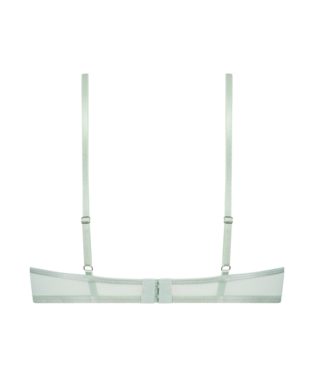 Biustonosz nieusztywniany z fiszbinami Isabelle, Zielony