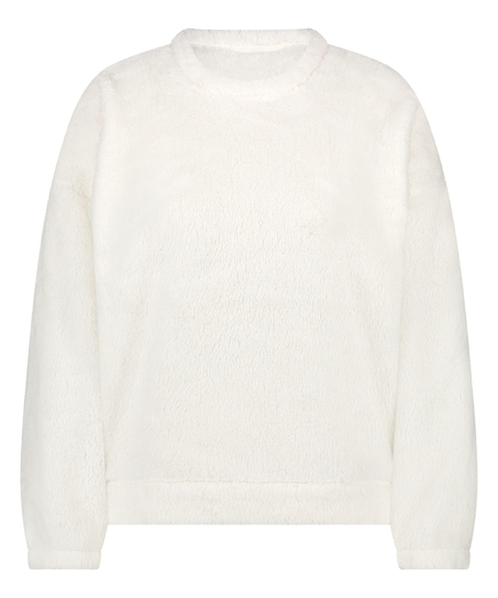 Top Snuggle Fleece, Biały
