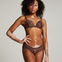 Brazyliany V-shape Mesh, Brązowy