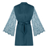 Satynowe kimono, Niebieski