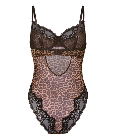 Stringi Highleg Gabrielle, Czarny