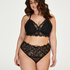 Braletka Curvy Olivia, Czarny