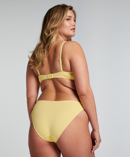 Majtki Bikini Rio Scallop, Ż&oacute;łty