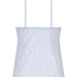 Koronkowy top na ramiączkach Pointelle, Niebieski