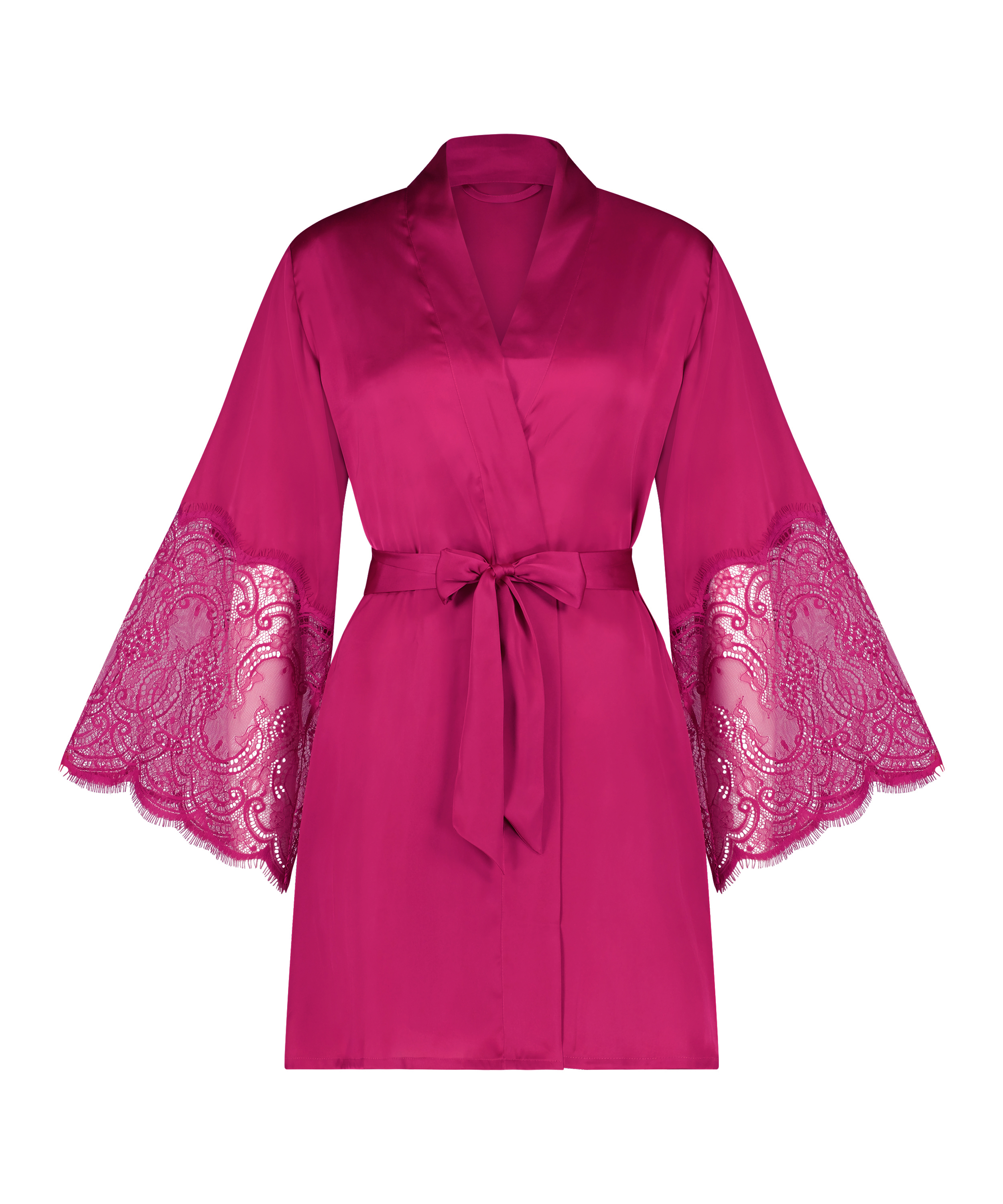Satynowe kimono, R&oacute;żowy, main
