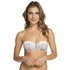 Padded strapless underwired bra  Lenka, Różowy