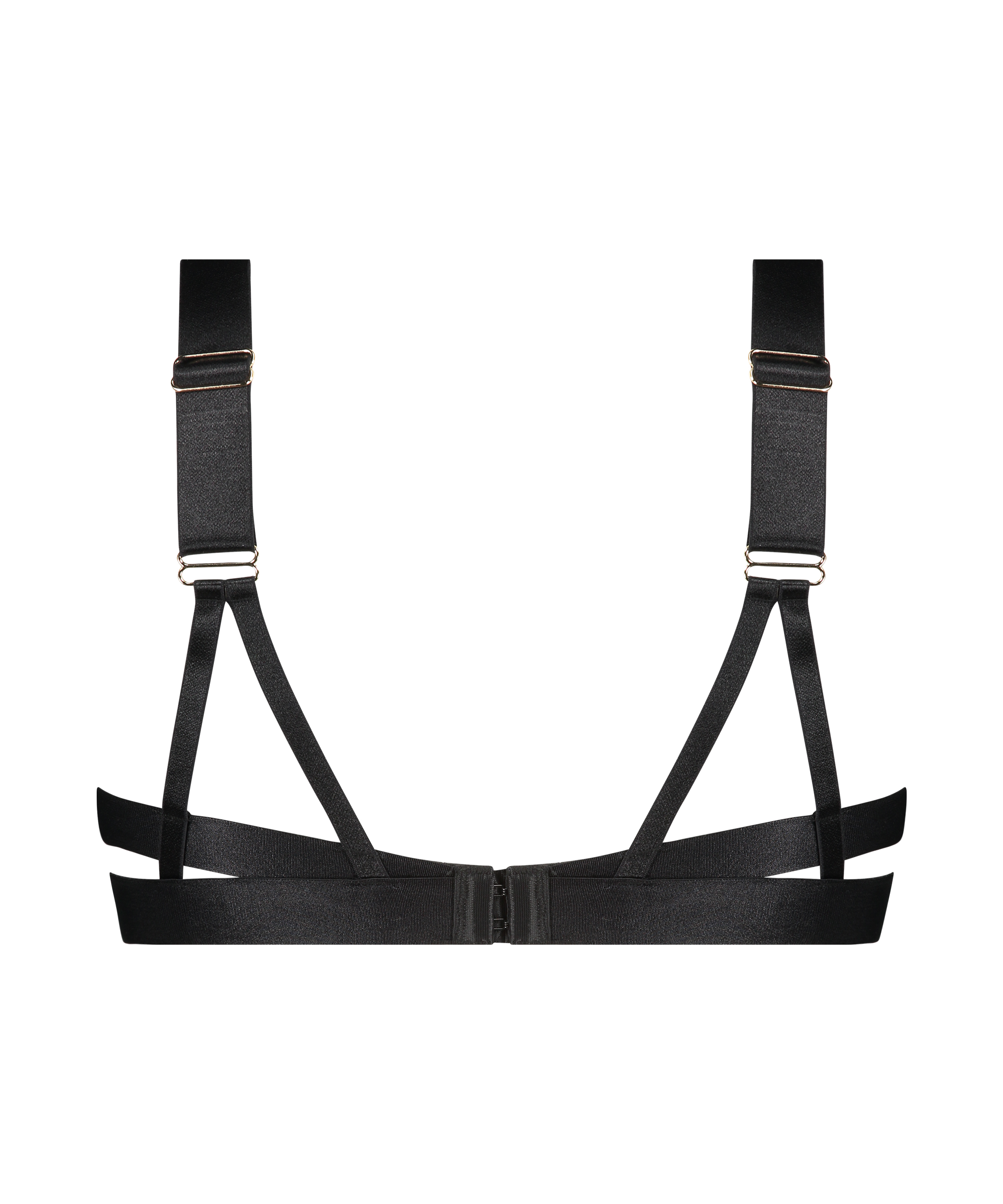 Nieusztywniany biustonosz z fiszbinami Casanova, Czarny, main