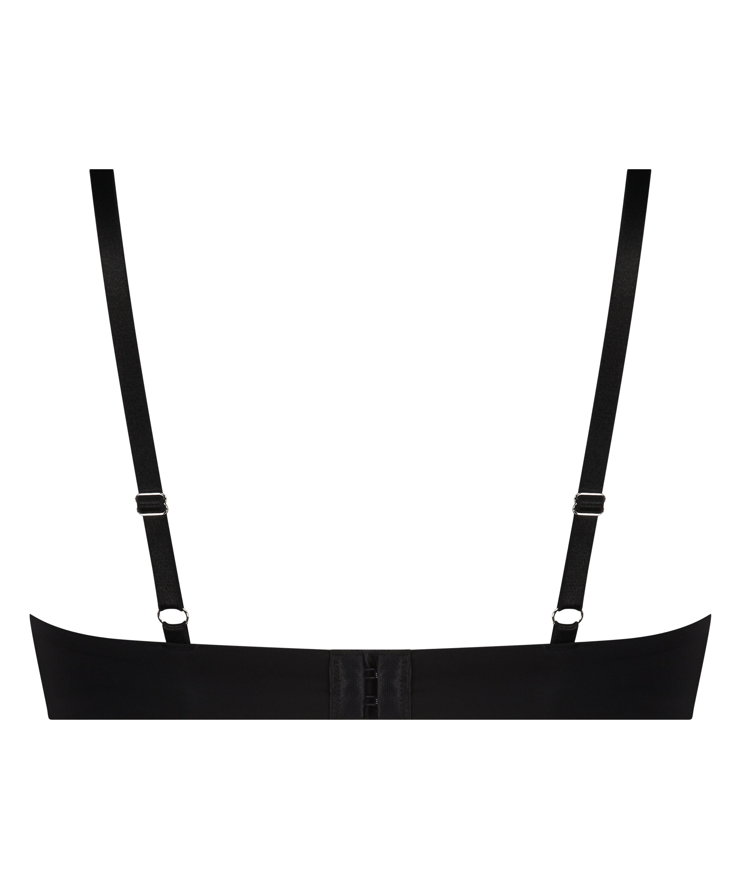 Biustonosz usztywniany z fiszbinami Lea, Czarny, main