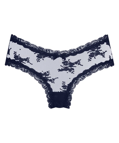 Brazyliany V-shape Mesh, Niebieski