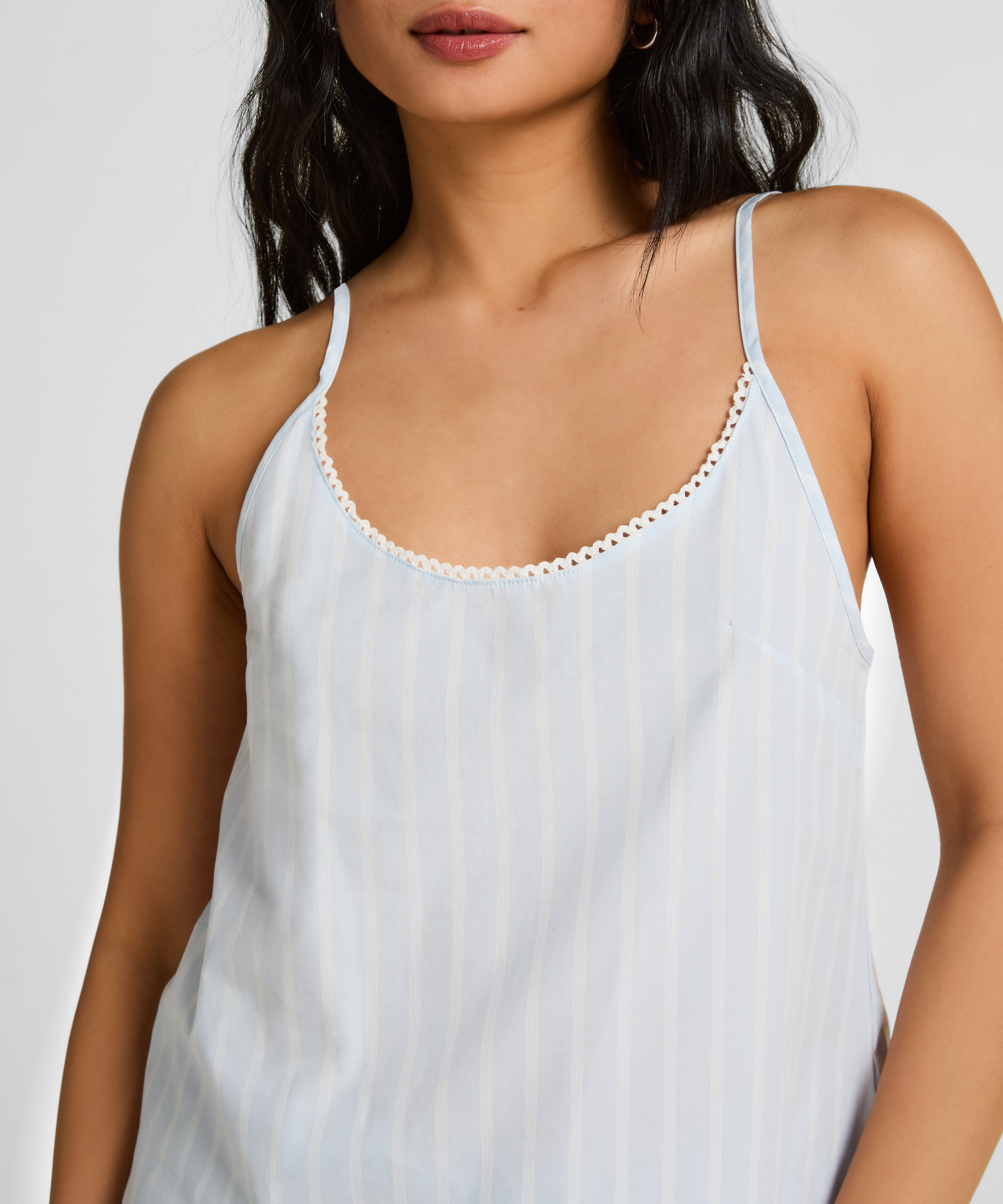 Cami Woven, Niebieski, main