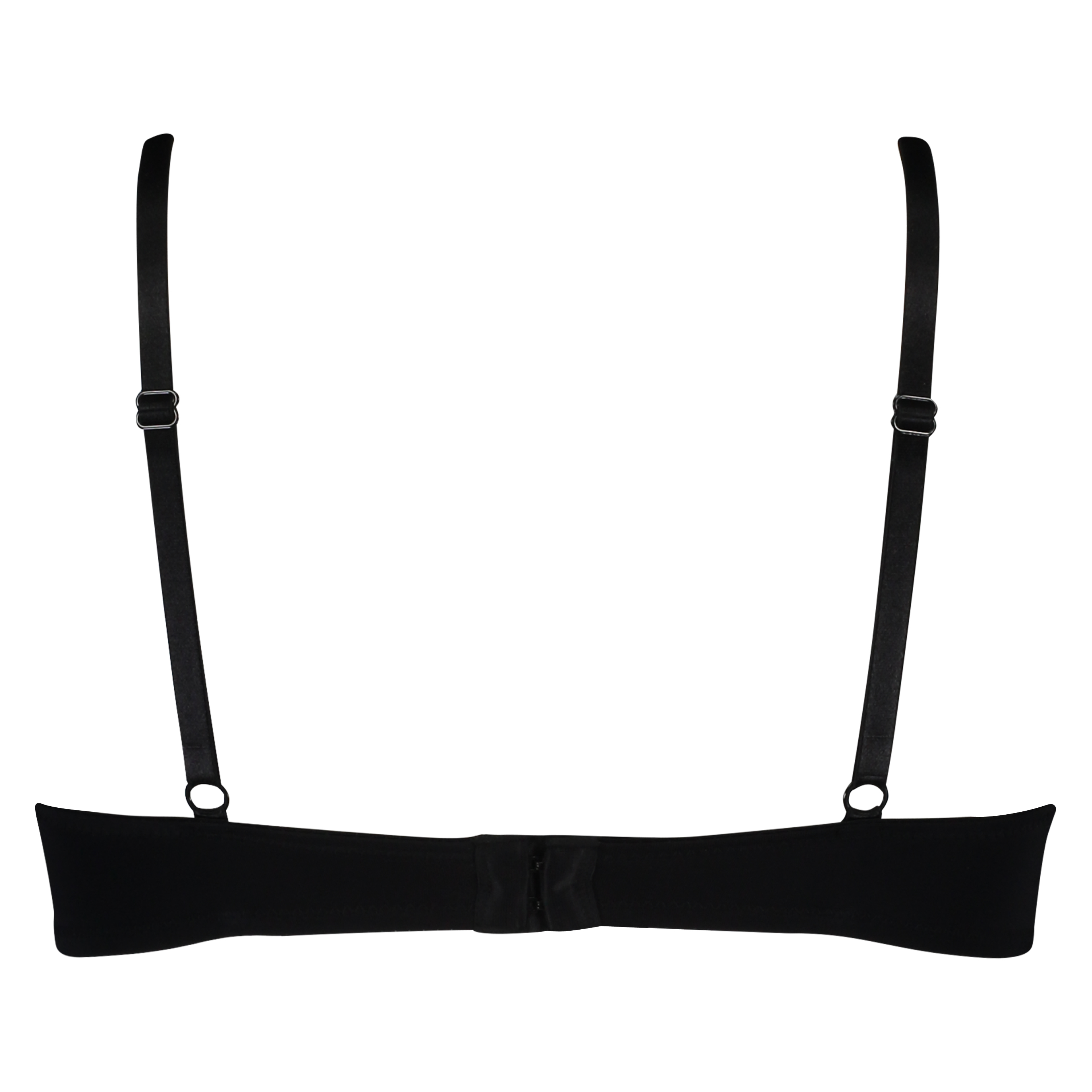 Biustonosz usztywniany z fiszbinami Plunge, Czarny, main