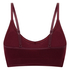 Tr&oacute;jkątny biustonosz bralette Dide, Czerwony