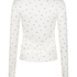 Bluzka Piżamowa Daisy, Biały