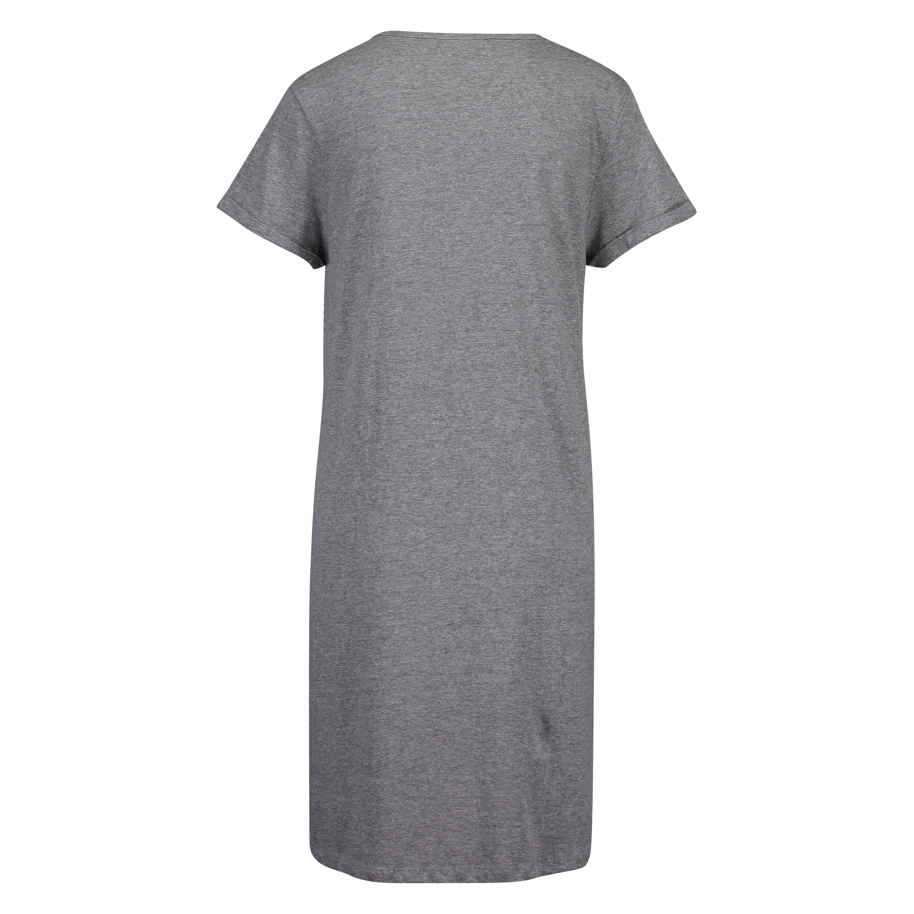Nightshirt V-neck, Szary, main