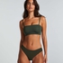 Bandeau Bralette Smooth, Zielony