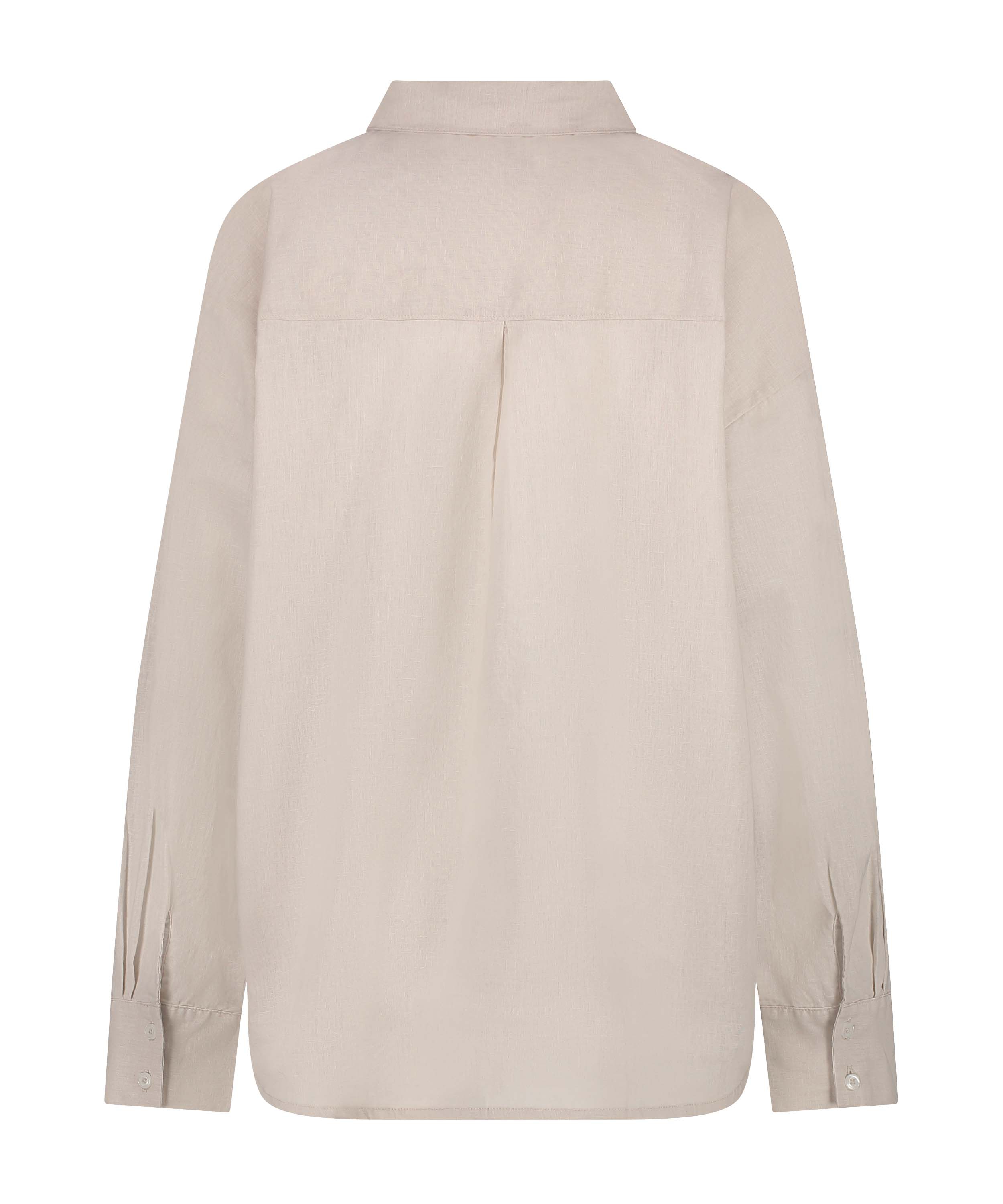 G&oacute;ra od piżamy Len, Beżowy, main