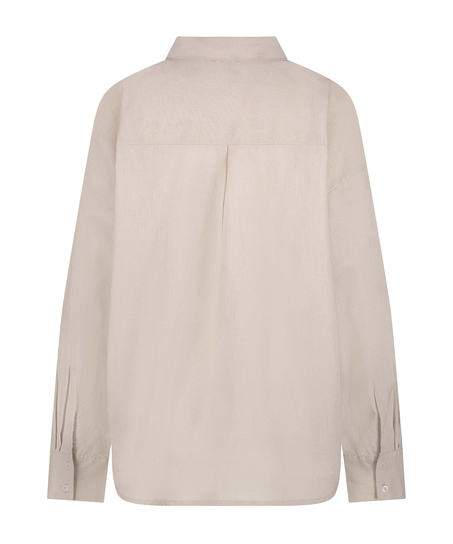 G&oacute;ra od piżamy Len, Beżowy