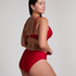 D&oacute;ł od bikini Luna Rio Midi, Czerwony