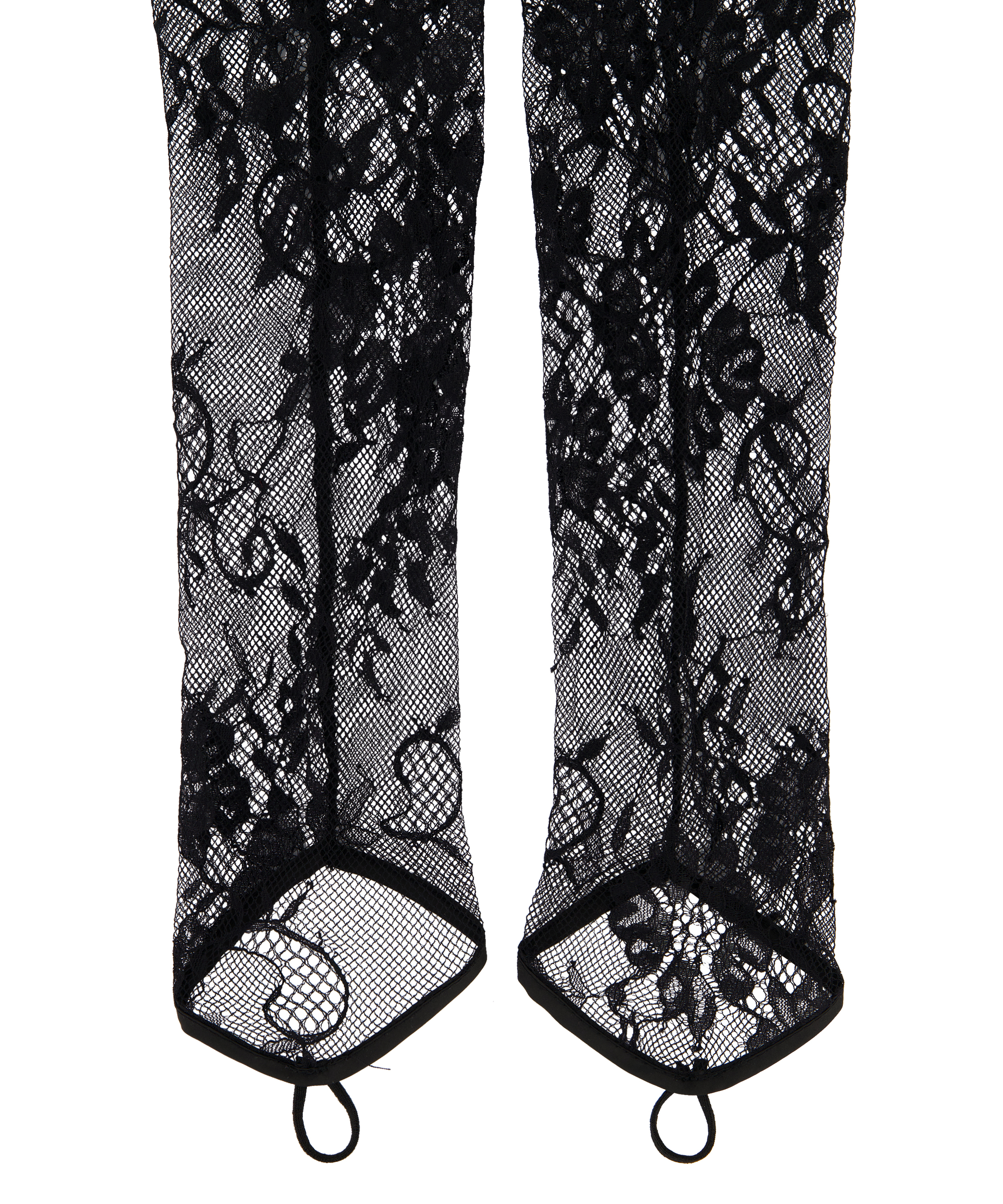 Koronkowe rękawiczki, Czarny, main