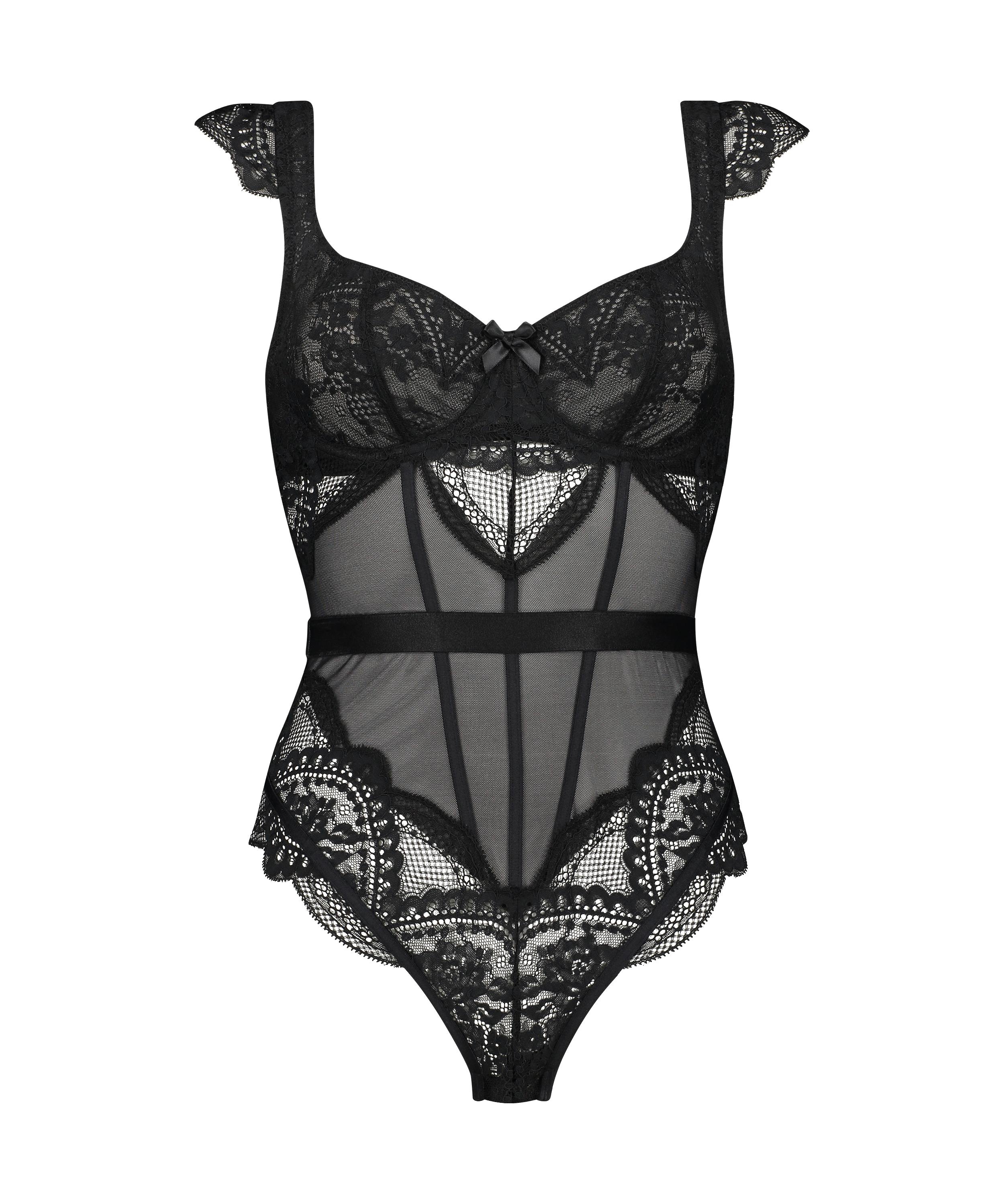 Body Heira Rebecca Mir, Czarny, main