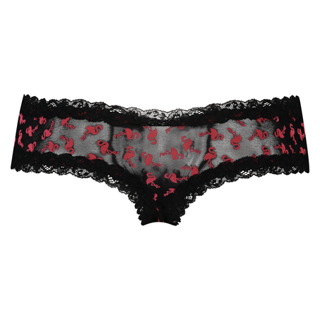 Brazyliany V-shape Mesh, Czarny