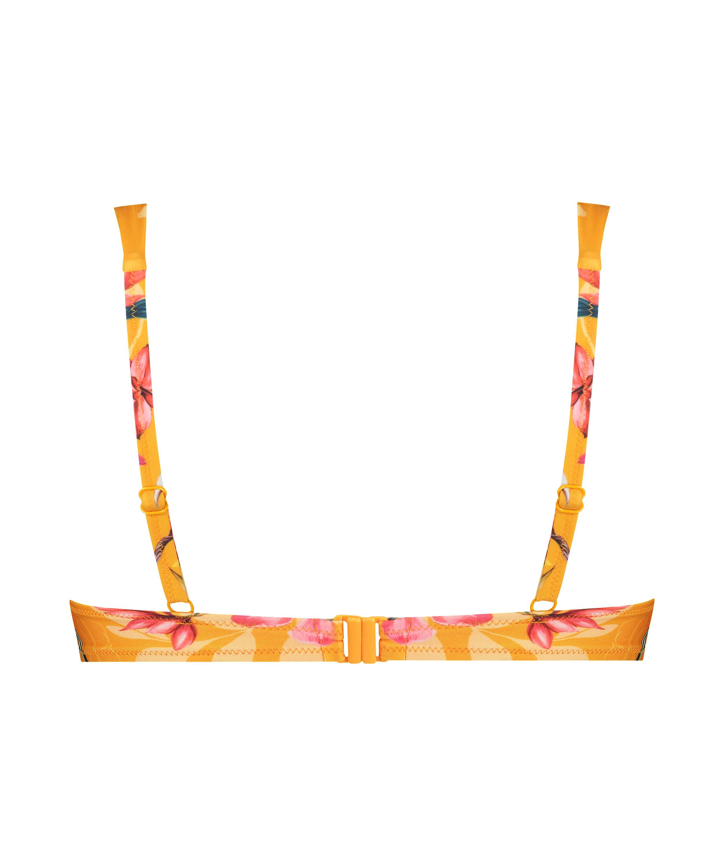 Usztywniona g&oacute;ra od bikini z fiszbinami Orchid, Ż&oacute;łty, main