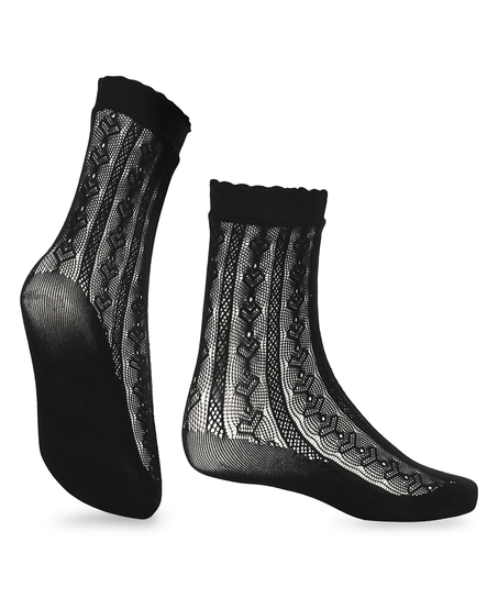 1 para skarpetek, Czarny