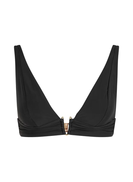 Tr&oacute;jkątna g&oacute;ra od bikini Luna, Czarny
