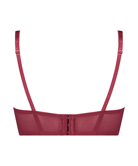 Chase padded half-cup underwired bra Rebecca Mir, Czerwony