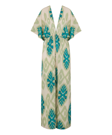 Sukienka Plażowa Glam, Zielony