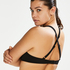 Usztywniona g&oacute;ra od bikini z fiszbinami Sunset Dreams - miseczki E+, Czarny
