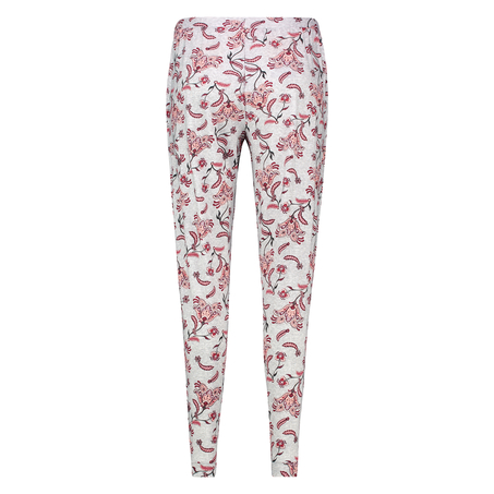 Loose-fitting Pajama Pants, Szary