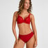 Biustonosz nieusztywniany z fiszbinami Diva, Czerwony