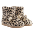 Leopard Print Boots, Beżowy