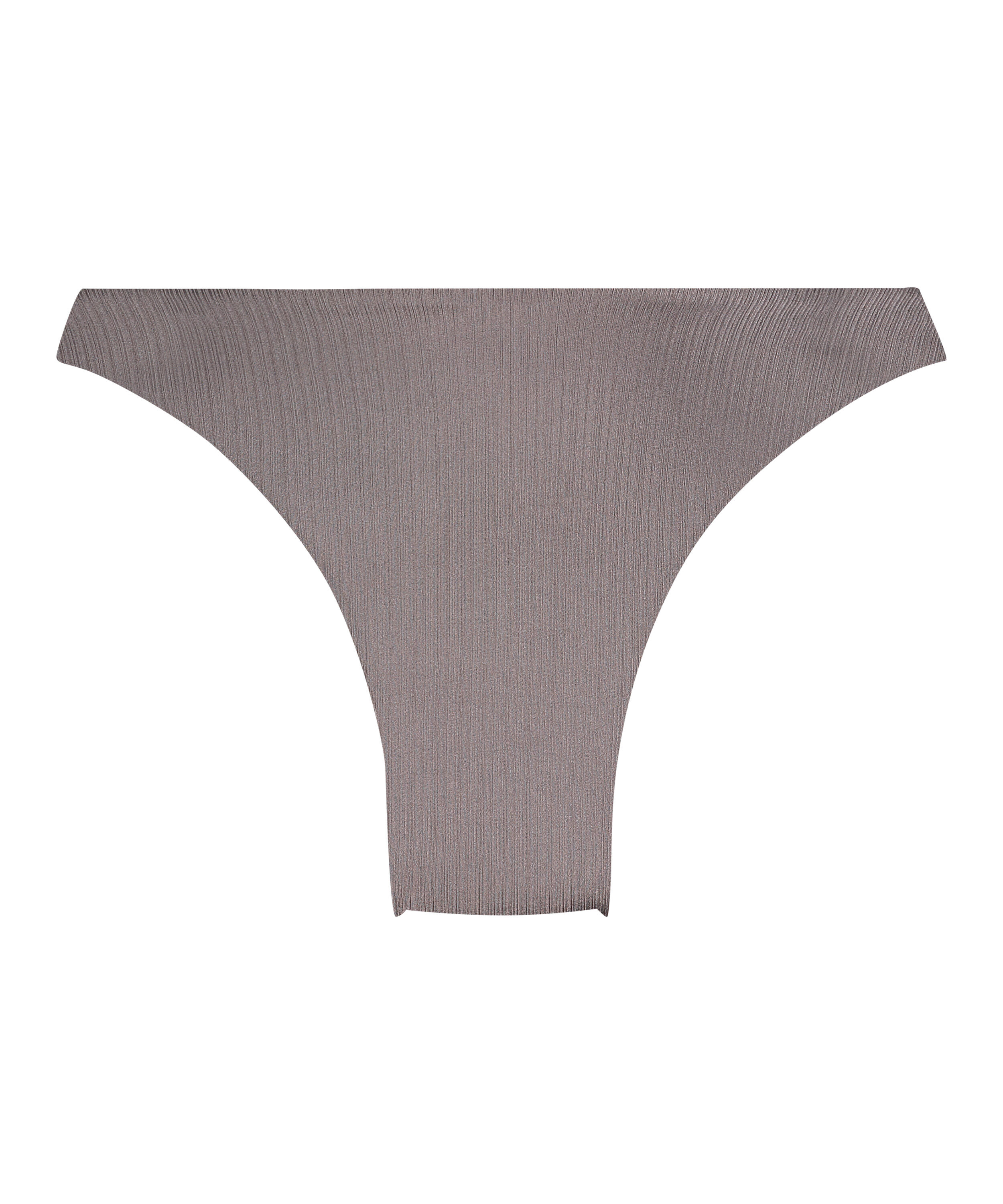 Majtki Bikini Wysoko Krojona Luna, Szary