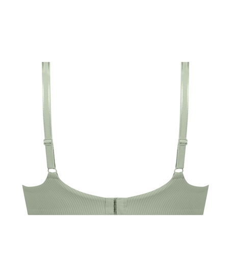 Biustonosz usztywniany bez fiszbin Lola, Zielony